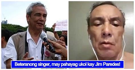 jim paredes scandal|Veteran musician Jim Paredes' apology for leaked .